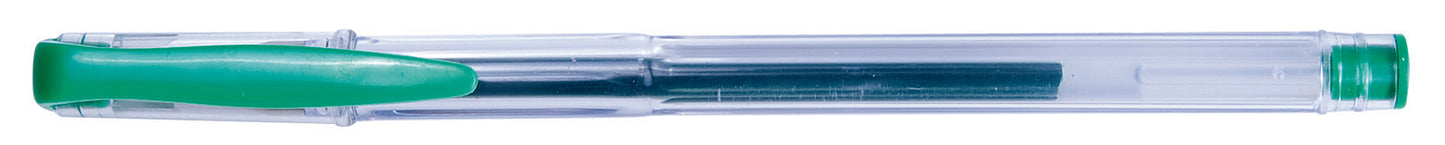 Długopis żelowy OFFICE PRODUCTS Classic 0,5mm, zielony