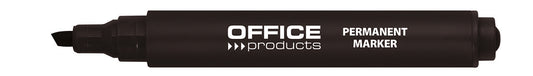 Marker permanentny OFFICE PRODUCTS, ścięty, 1-5mm (linia), czarny