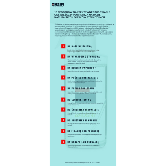 ENZIM E620 Odświeżacz powietrza ZAPACH JESIENI