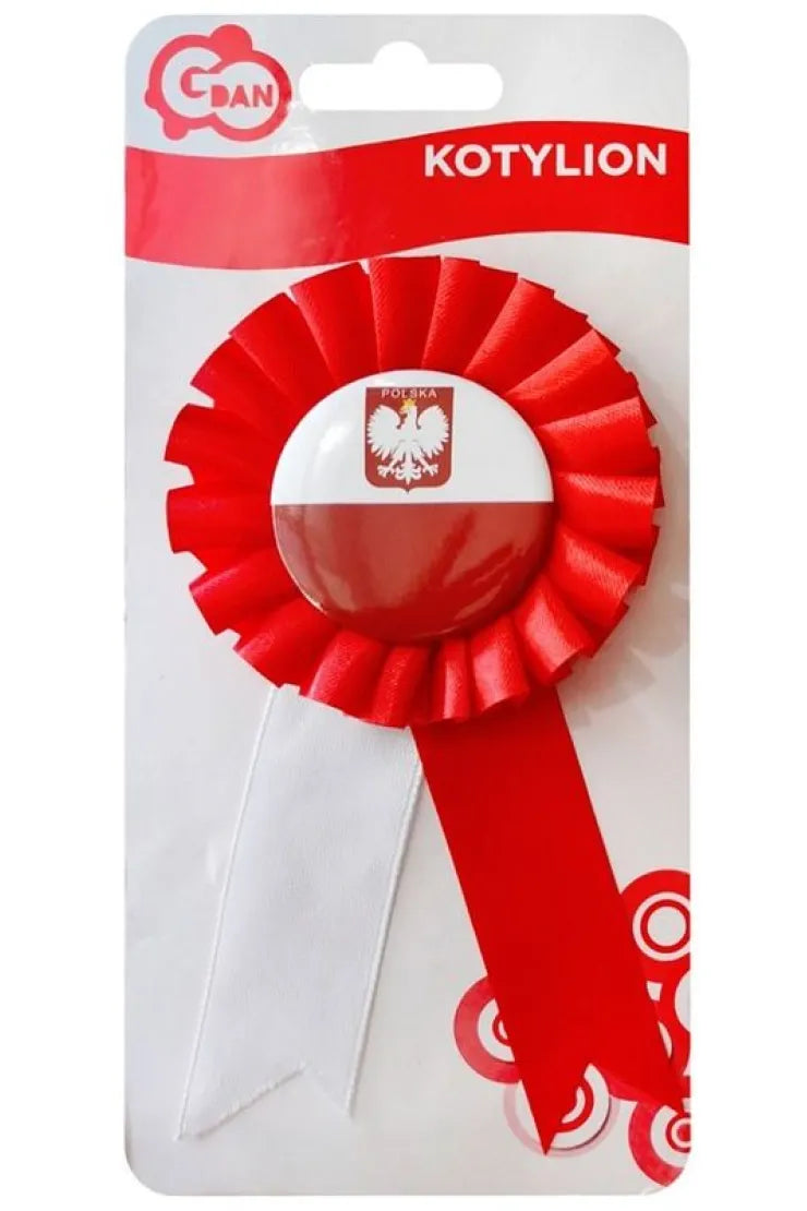 Godan Kotylion narodowy Białoczerwoni
