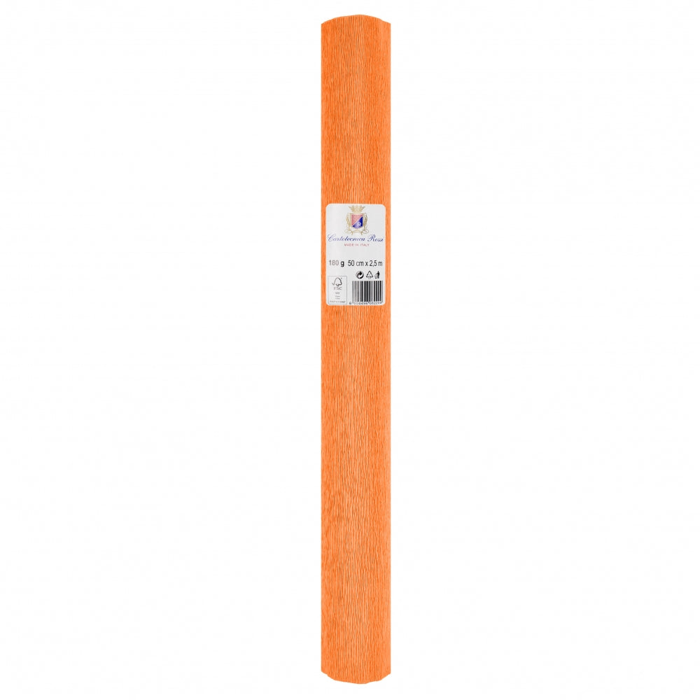 Feniks Bibuła marszczona pomarańczowa 20E2 50x250cm