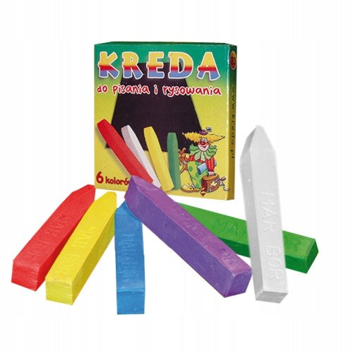 Kreda kolorowa kwadratowa