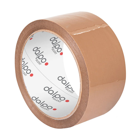 Brązowa taśma pakowa akryl cicha 48mm x 54 m
