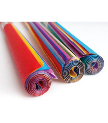 BIBUŁA GŁADKA A3 PRASOWANA W ROLCE 10 KOLORÓW INTERDRUK KREATYWNA