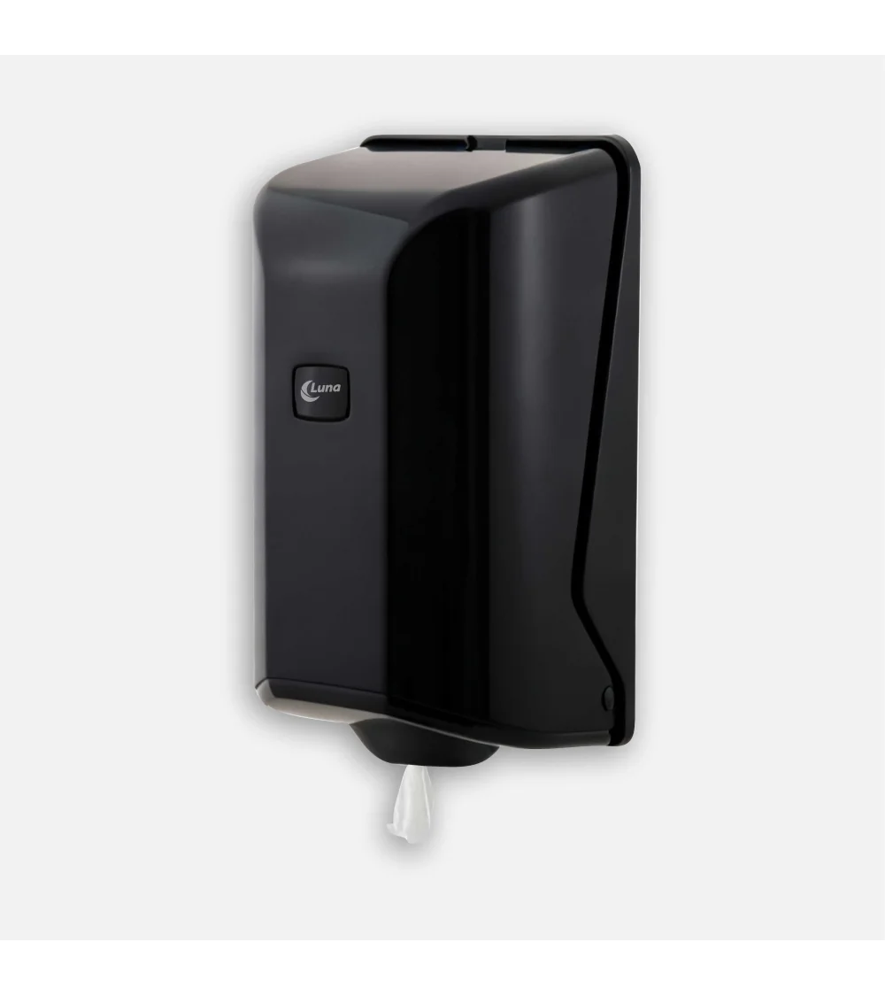 Dozownik ręcznika w systemie Center Pull mini, czarny (sg2b)