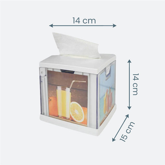 Dozownik serwetek biały mini (ng11)