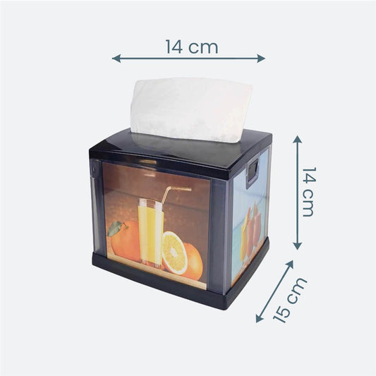 Dozownik serwetek czarny mini (ng11b)