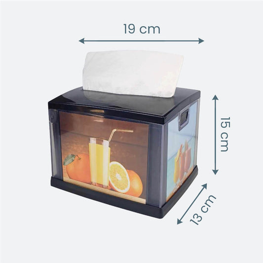 Dozownik serwetek czarny (ng15b)