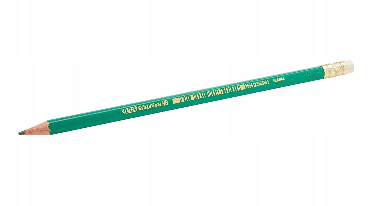 OŁÓWEK BIC EVOLUTION 655 HB Z GUMKĄ