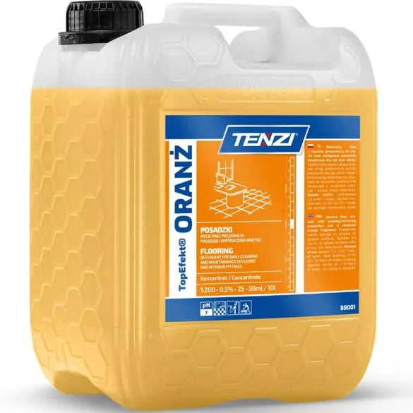 Płyn do mycia podłóg TENZI TopEfekt Oranż - 5L