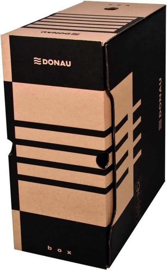 Pudło archiwizacyjne DONAU 200mm brązowe