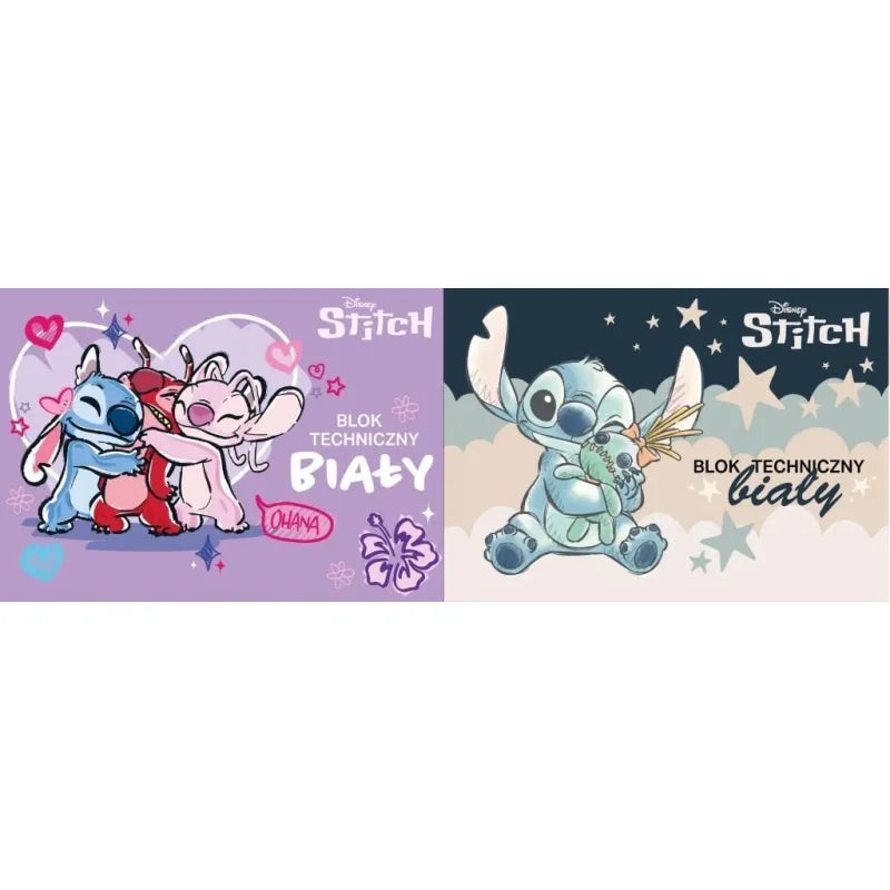 Blok techniczny biały A4/10K Stitch mix