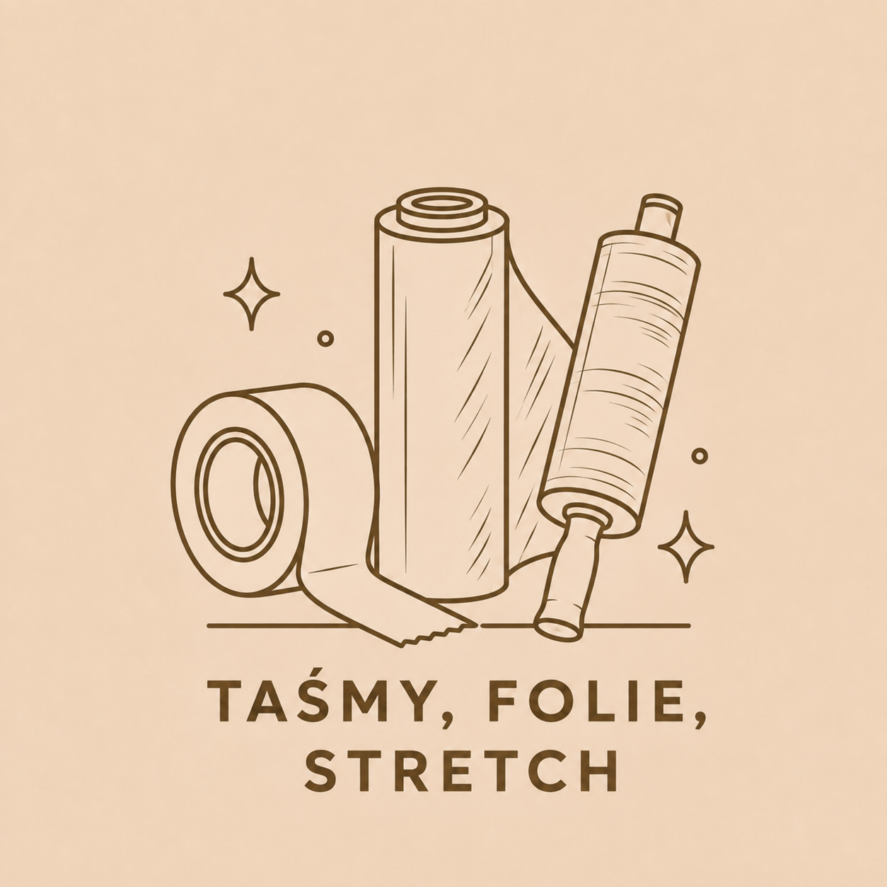 TAŚMY, FOLIE,STRETCH