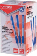 Długopis automatyczny OFFICE PRODUCTS, 0,7mm, niebieski