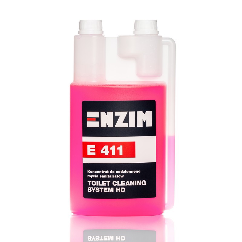 ENZIM E411 – Koncentrat do codziennego mycia sanitariatów Toilet Cleaning System HD 1L