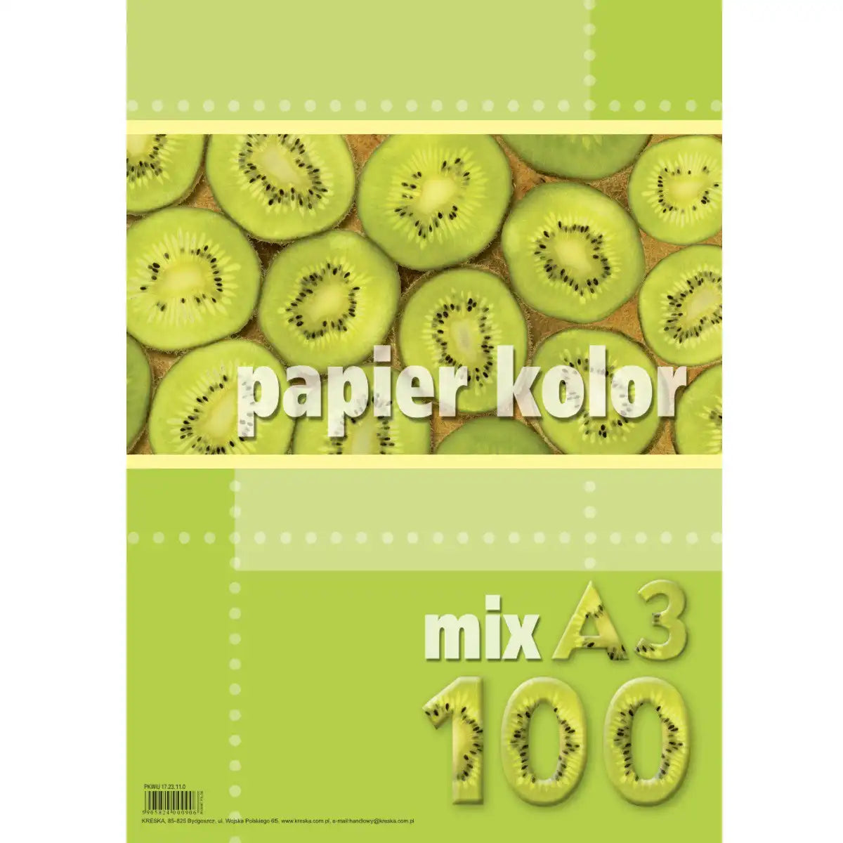 PAPIER KSERO MIX A3 100ARK 80G KRESKA