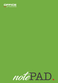 Blok biurowy OFFICE PRODUCTS, A5, w kratkę, 50 kart., 60gsm