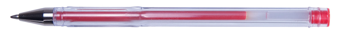 Długopis żelowy OFFICE PRODUCTS Classic 0,5mm, czerwony