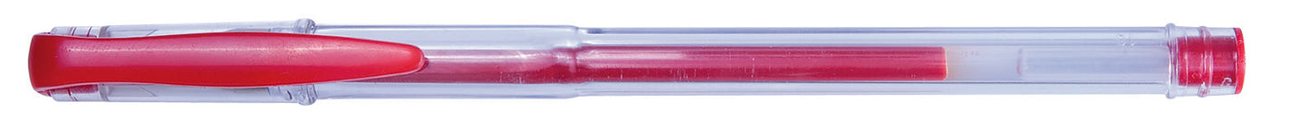 Długopis żelowy OFFICE PRODUCTS Classic 0,5mm, czerwony