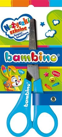 BAMBINO NOŻYCZKI SZKOLNY BLISTER STANDARD
