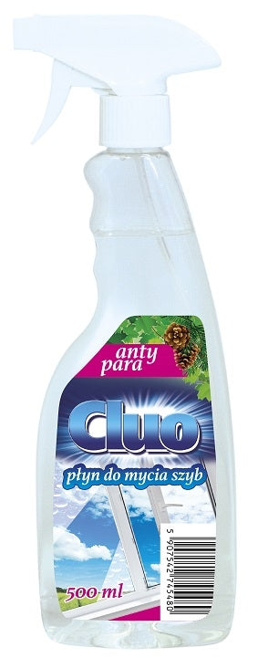 Cluo płyn do szyb spray 500ml antypara