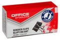 Klipy do dokumentów OFFICE PRODUCTS, 19mm, 12szt., czarne