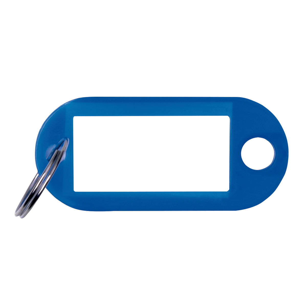 Zawieszki na klucze OFFICE PRODUCTS, 50x20mm, 10szt., niebieskie
