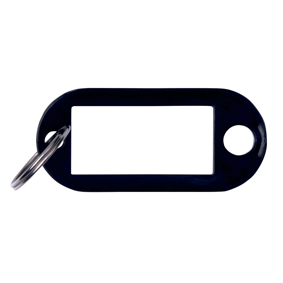 Zawieszki na klucze OFFICE PRODUCTS, 50x20mm, 10szt., czarne