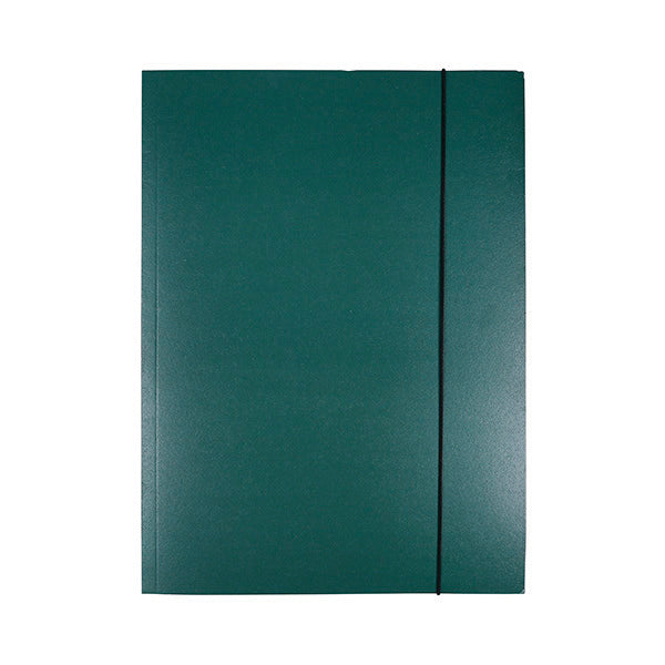 Teczka z gumką OFFICE PRODUCTS Natura, karton/lakier, A4, 300gsm, 3-skrz., mix kolorów
