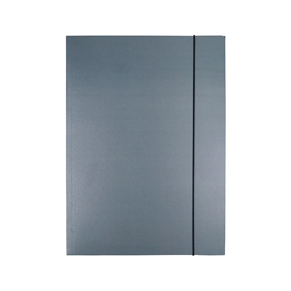 Teczka z gumką OFFICE PRODUCTS Natura, karton/lakier, A4, 300gsm, 3-skrz., mix kolorów