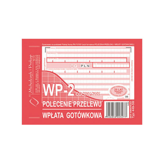 Michalczyk i Prokop Wp 2 Polecenie Przelewu 2 Odcinkowe A6