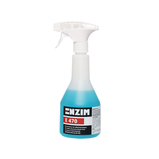 ENZIM E470 - odkamieniający żel do kabin prysznicowych 500ml