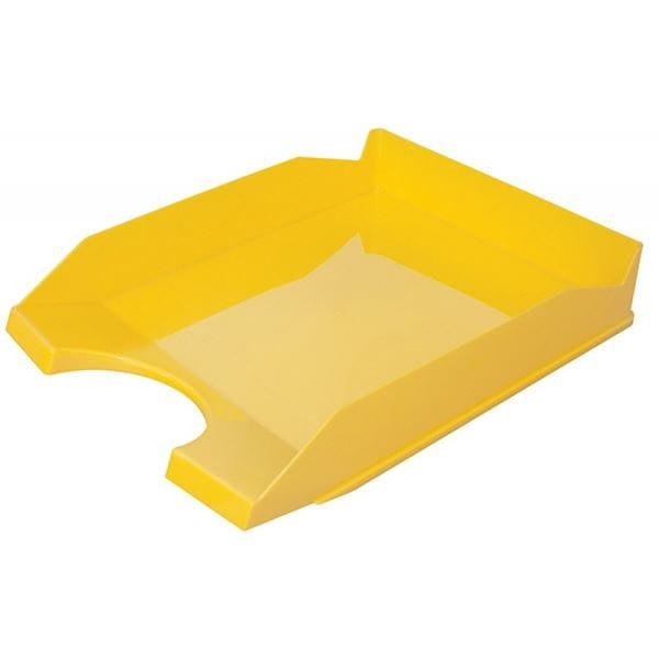 Szufladka na biurko Office Products, polistyren/PP, A4, żółta
