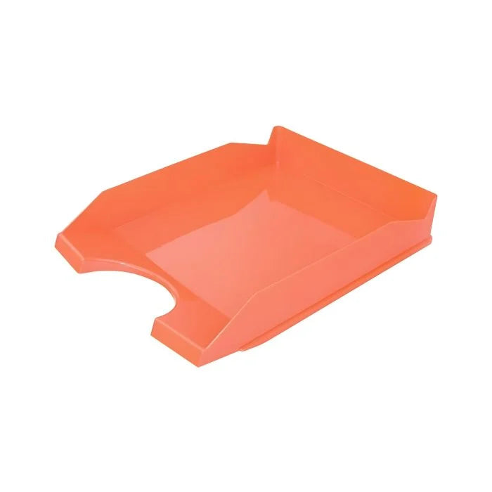 Szufladka na biurko OFFICE PRODUCTS, polistyren, A4, pomarańczowa