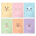 Herlitz Zeszyt A5 Pastel Cute dwie linie 16 kartek 10 szt.