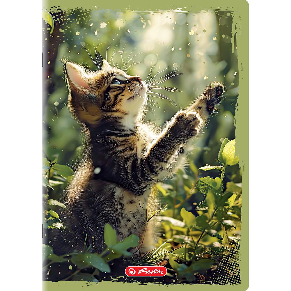 Herlitz Zeszyt A5 Animals czysty 16 kartek