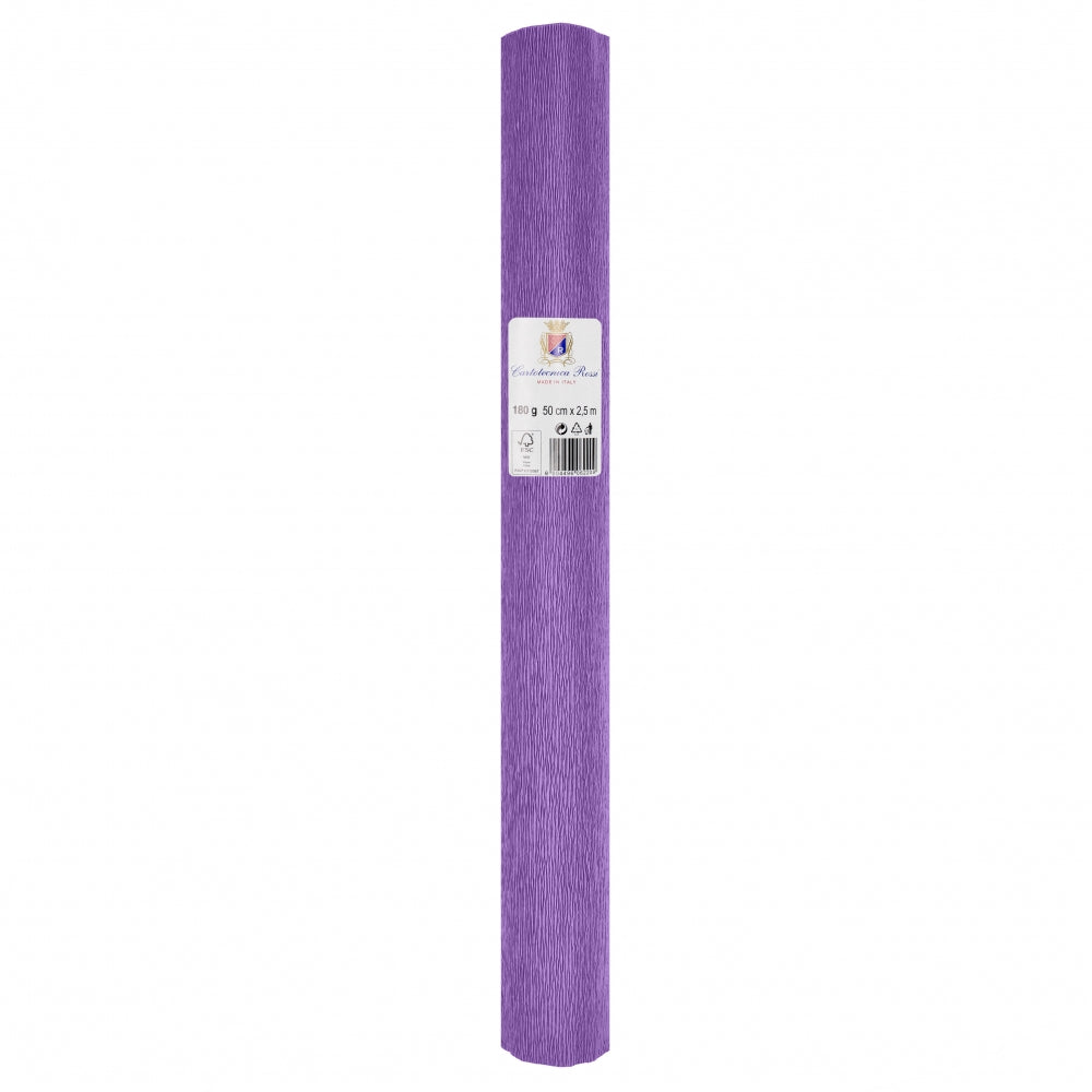Feniks Bibuła marszczona fiolet 17E2 50x250cm, 180g