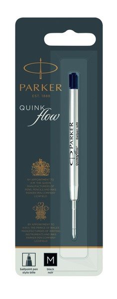 PARKER WKŁAD DO DŁUGOPISU M CZARNY BL1