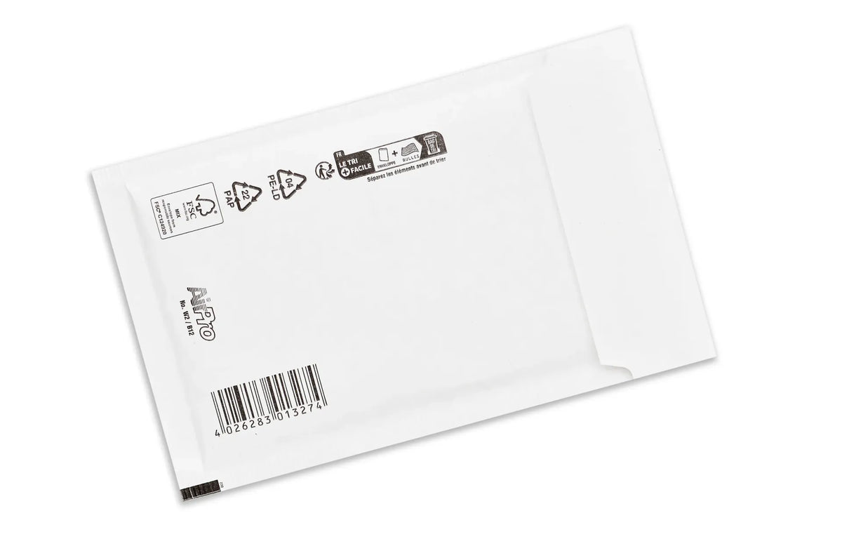 Koperta Bąbelkowa B12 140x225mm Biała