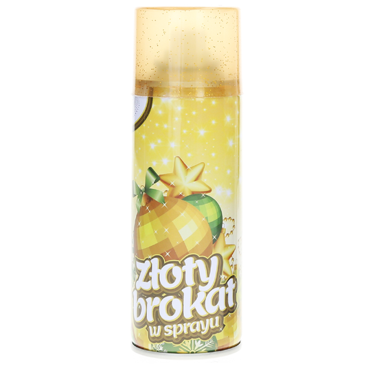 Brokat w sprayu 250 ml złoty