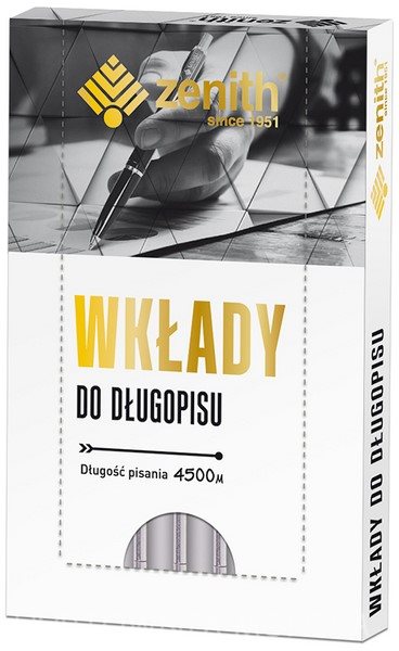 ZENITH WKŁAD 4 NIEBIESKI