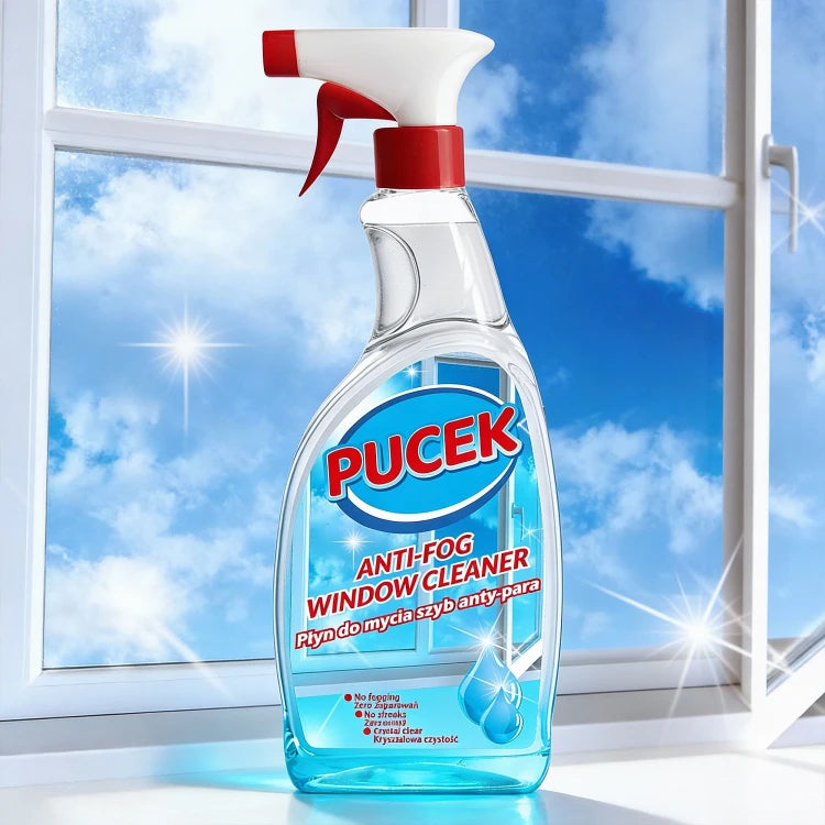 Pucek płyn do mycia szyb – anty-para, 750 ml