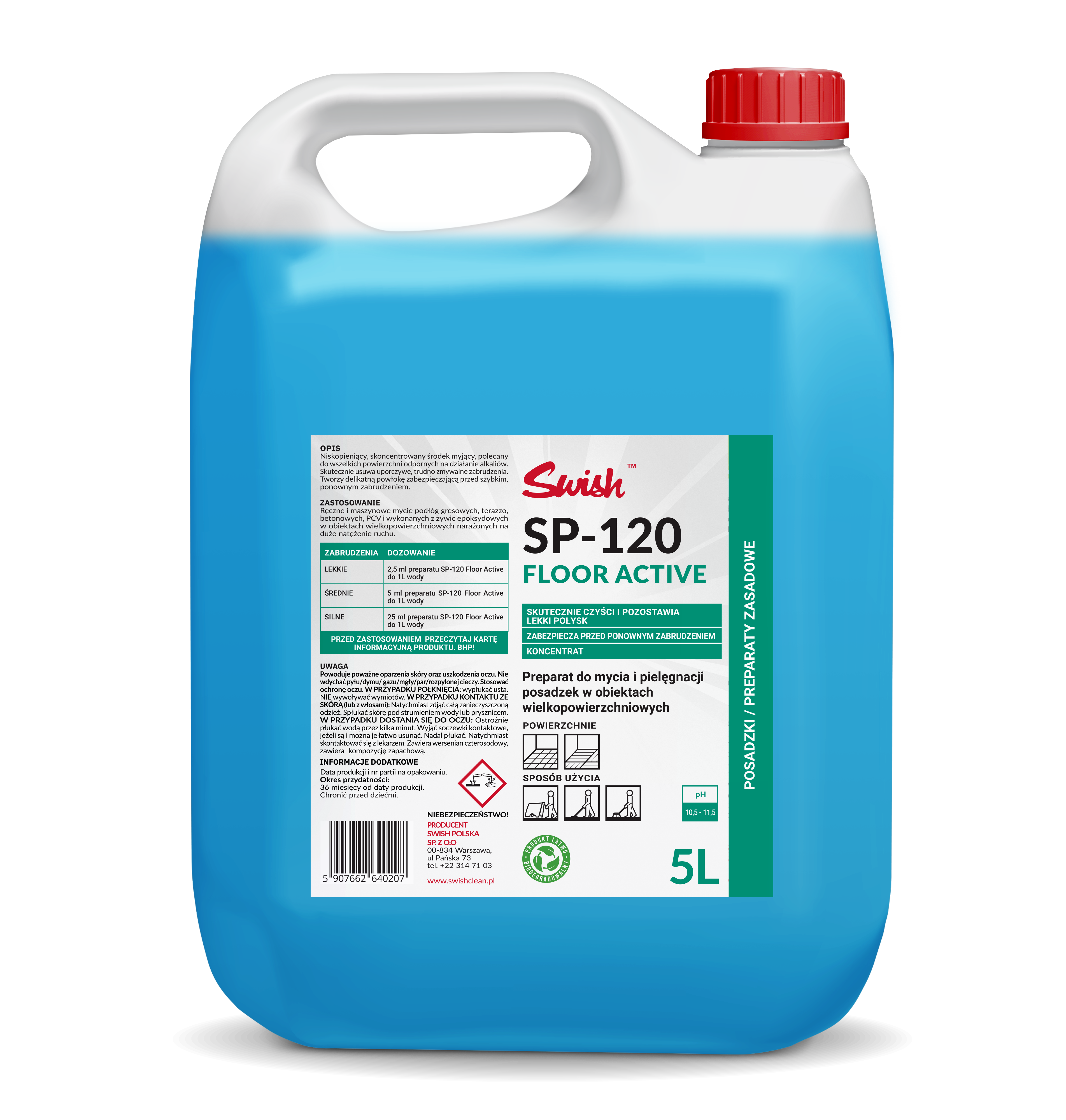 SP-120 FLOOR ACTIVE 5L
