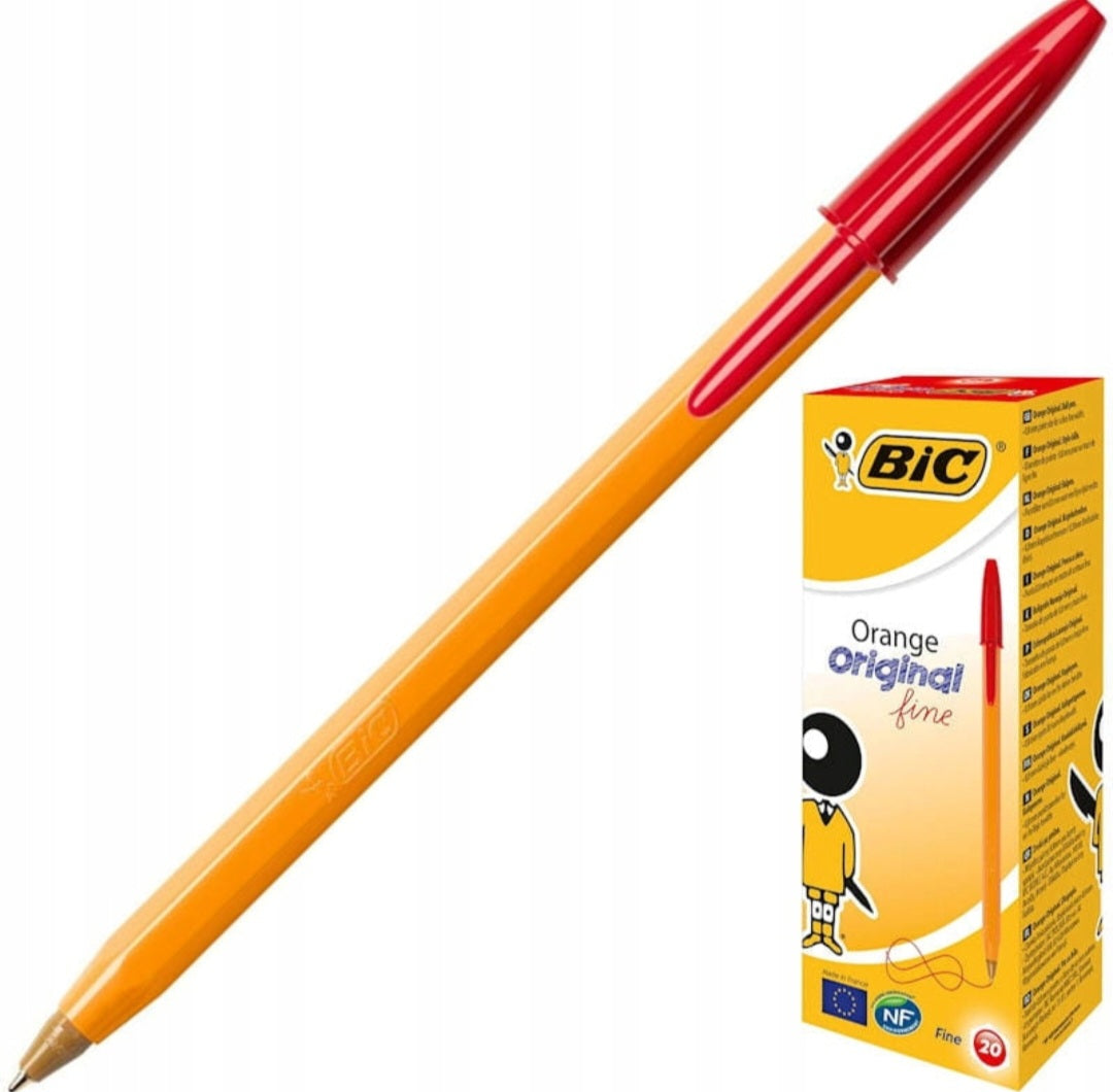 Bic Original długopis klasyczny orange CZERWONY