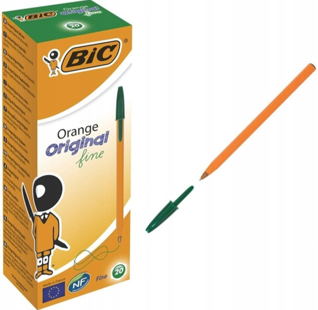 Bic Original długopis klasyczny orange ZIELONY