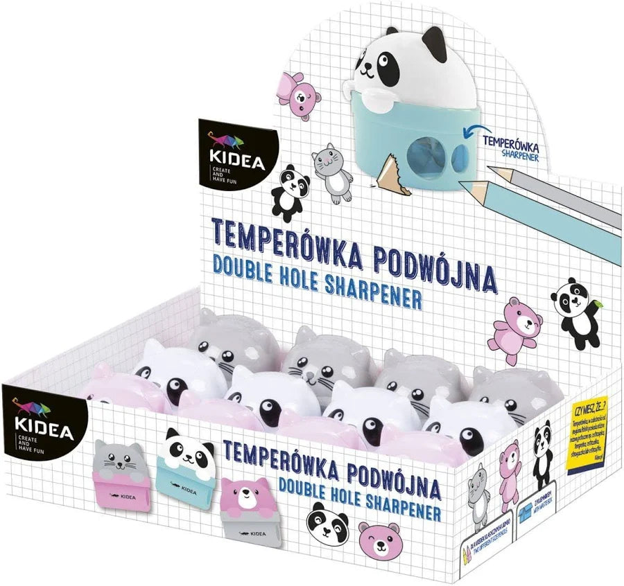 Kidea Temperówka Podwójna Z Figurką