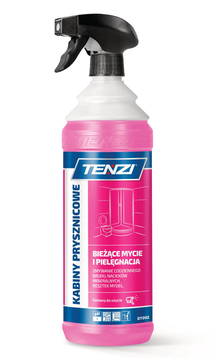 Środek do czyszczenia kabin prysznicowych TENZI, 1l