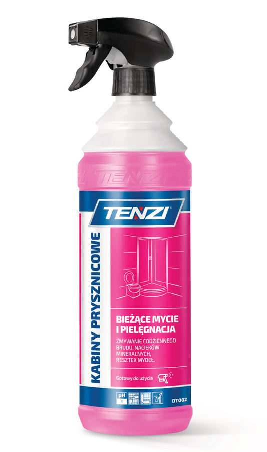 Środek do czyszczenia kabin prysznicowych TENZI, 1l