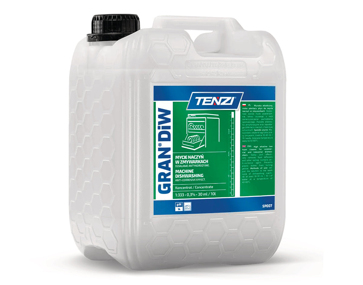 Płyn do mycia naczyń w zmywarkach TENZI, Gran Diw, 5l