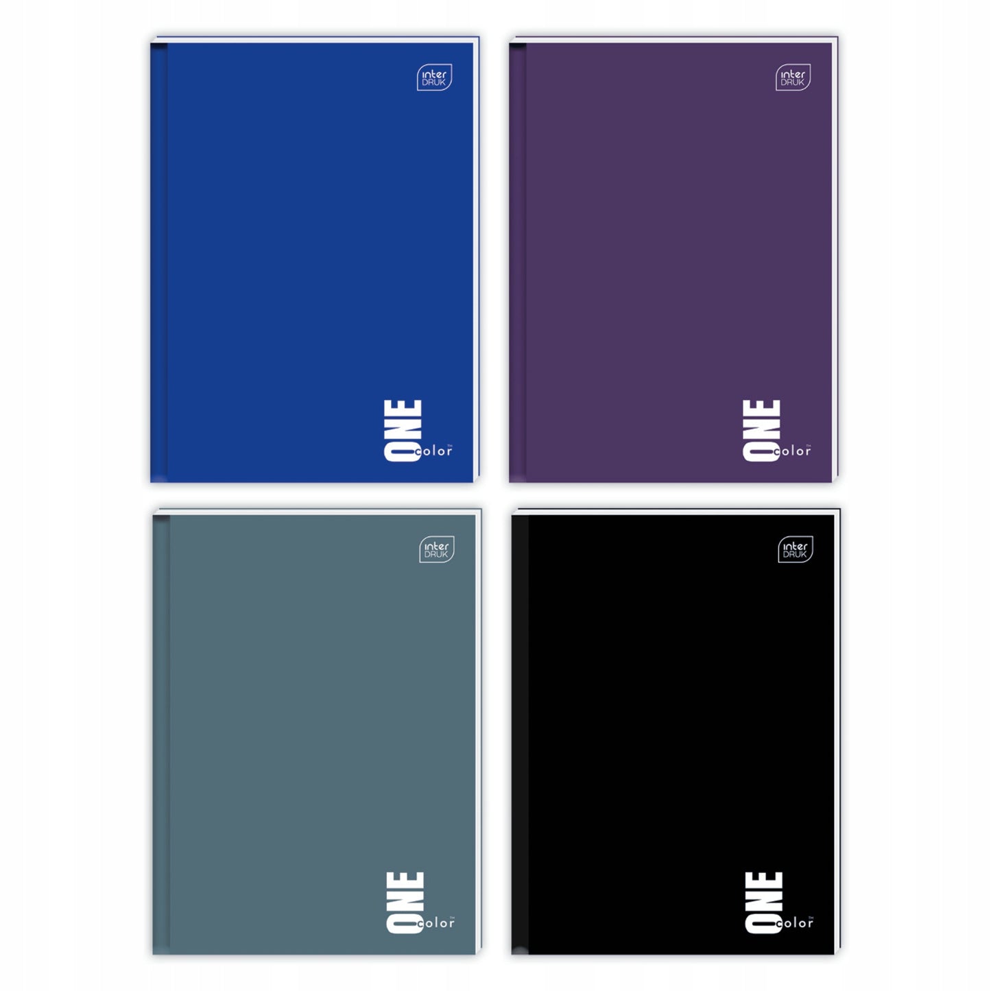 Zeszyt KRATKA # A4/96k | Twarda okładka One Color